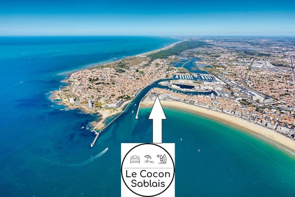 Sunny Studio Terrasse, Hypercentre La Plage A 2 Pas ! Les Sables-dʼOlonne Εξωτερικό φωτογραφία
